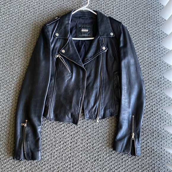 Zara Jackets & Blazers - Zara real leather jacket!